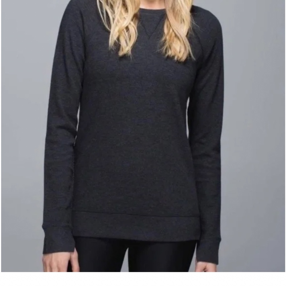 LULULEMON Open Your Heart Long Sleeve II Reversible Size 8 - Picture 2 of 11
